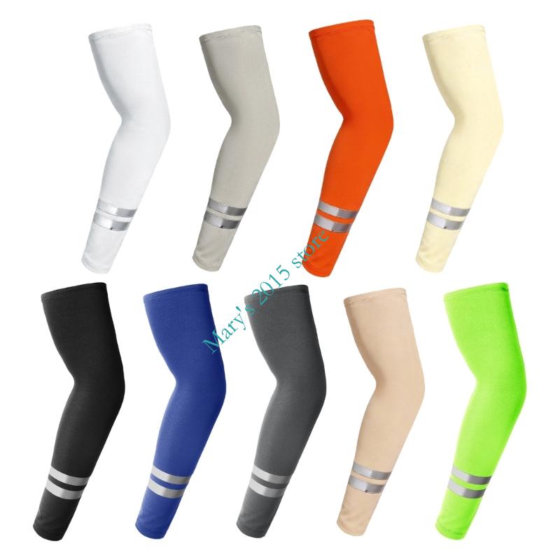 Running Gear Reflective - 45cm Reflective Sun Arm Sleeves Pair