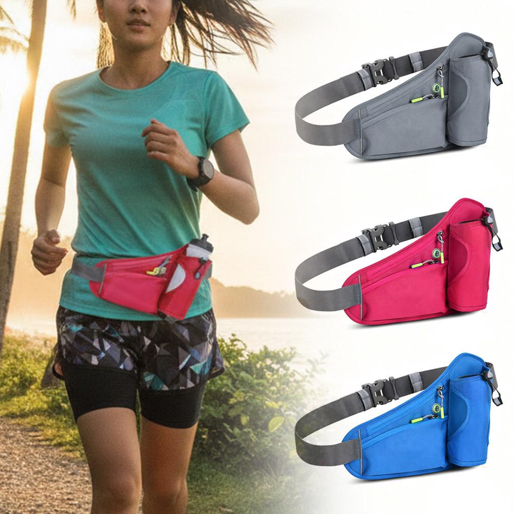 Running Gear Belt - Fanny Pack with Water Bottle Holder