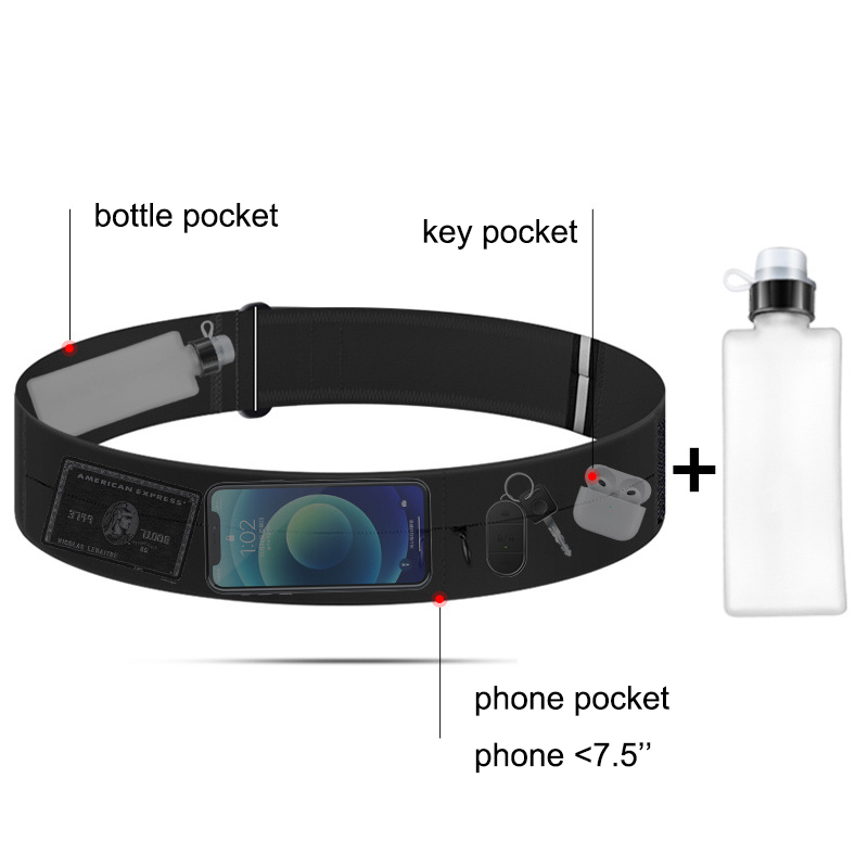 Running Belt Waist Bag with Wa - Running Gear Belt 评论和价格