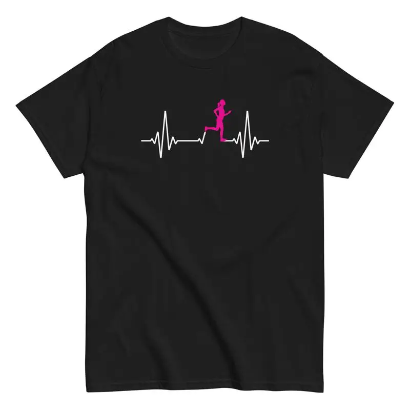 Running T Shirt Marathon Heart - Running Gear For Marathon 评论和价格