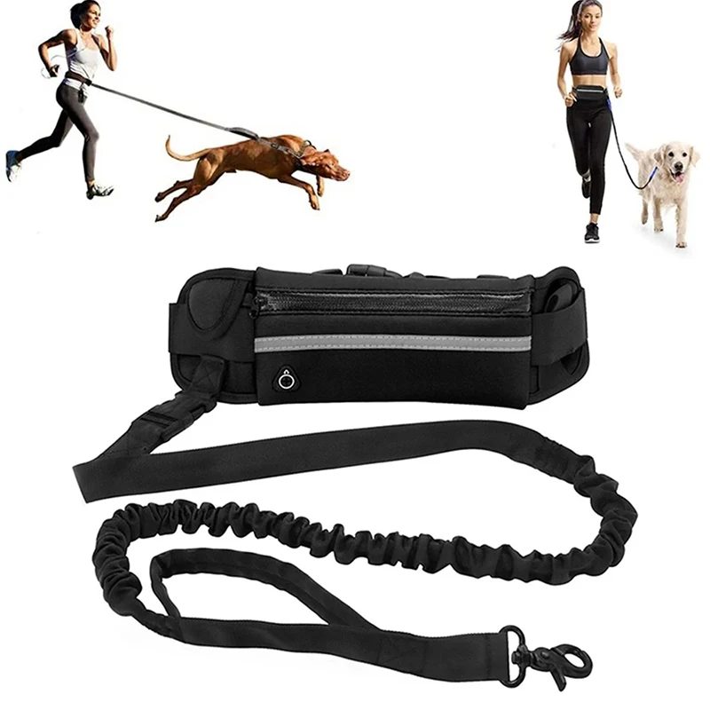 Hands Free Dog Leash for Runni - Running Gear Belt 评论和价格