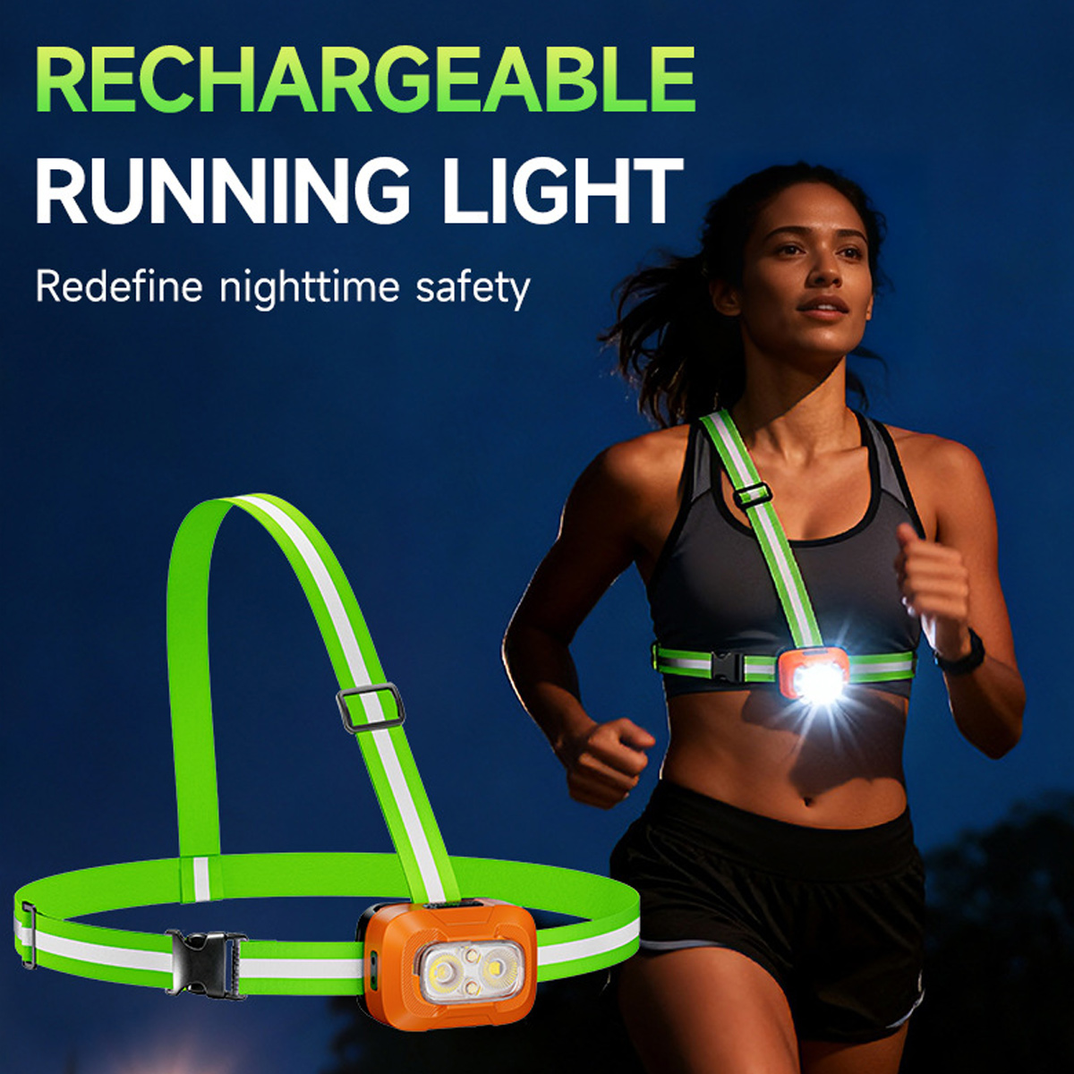 Running Light USB Rechargeable - Running Gear Reflective 评论和价格