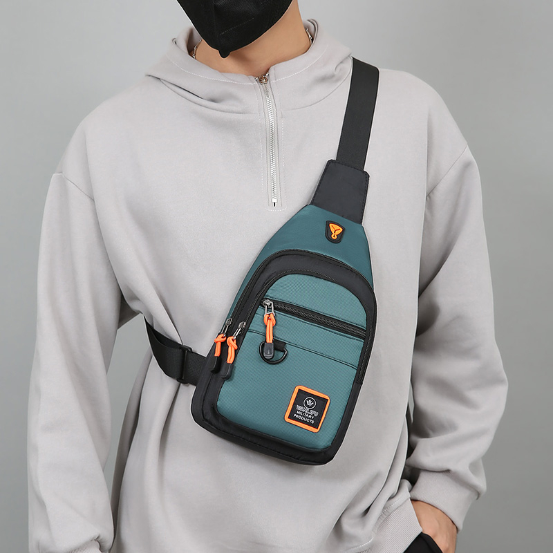 Casual Men Chest Bag Nylon Sma - Running Gear Belt 评论和价格