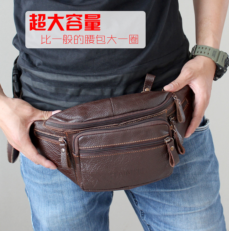 Genuine Cowhide Leather Waist  - Running Gear Belt 评论和价格