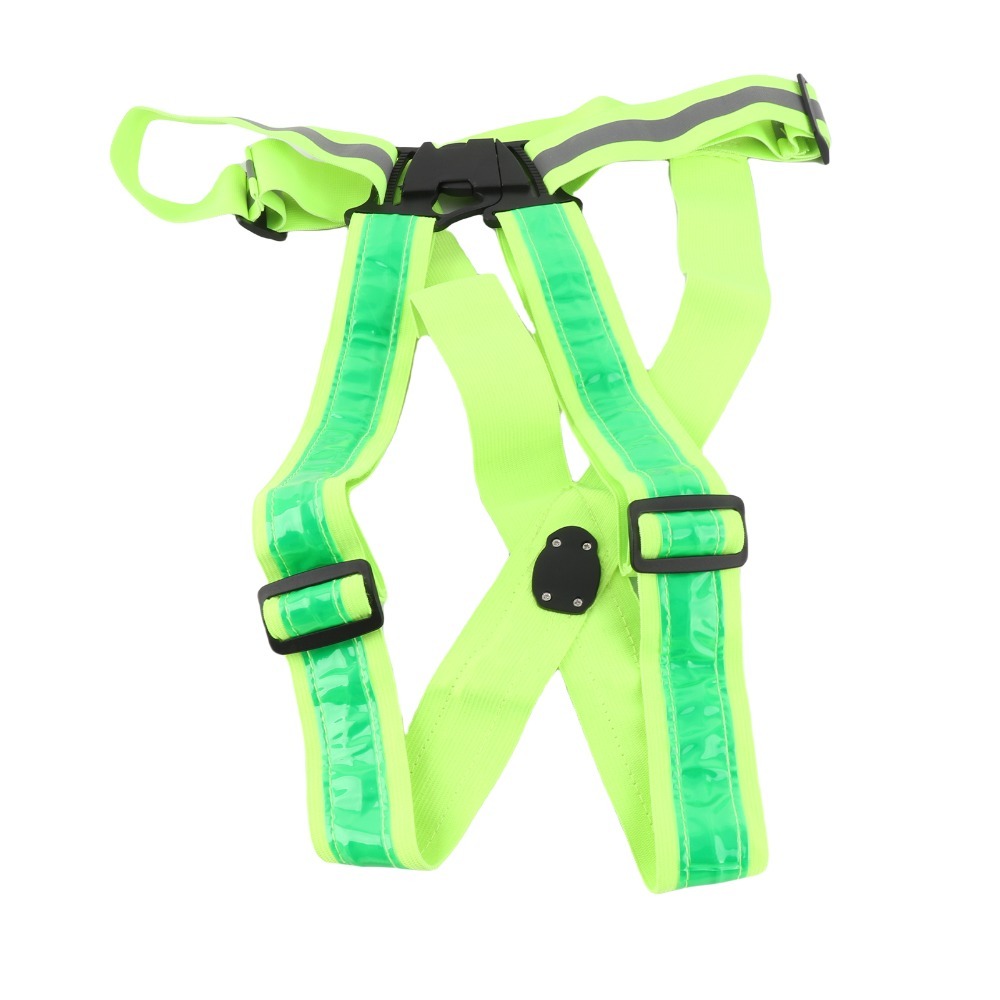 New Polyester LED Safety Vest  - Running Gear Reflective 评论和价格