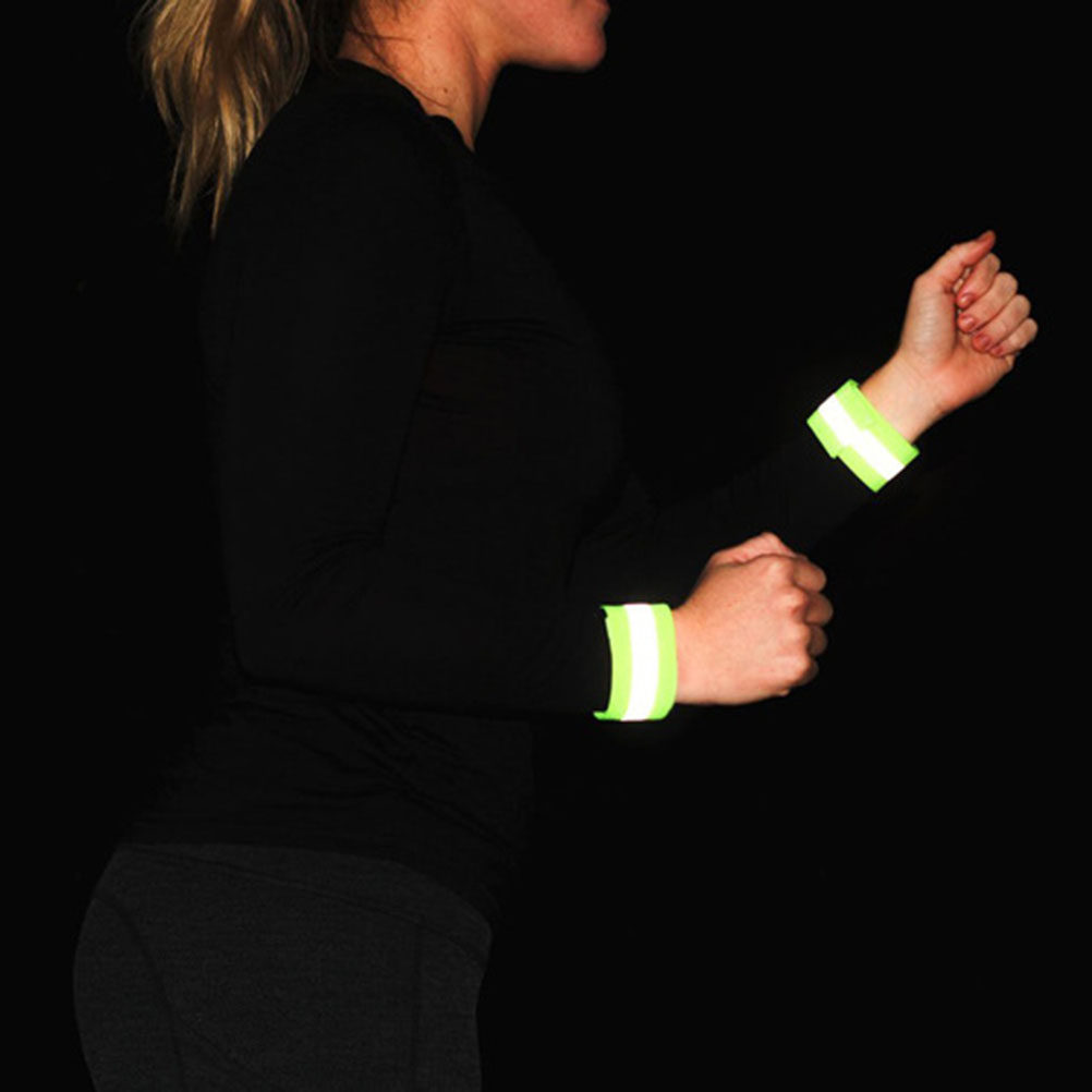 4Pcs Adjustable Reflective Ban - Running Gear Reflective 评论和价格