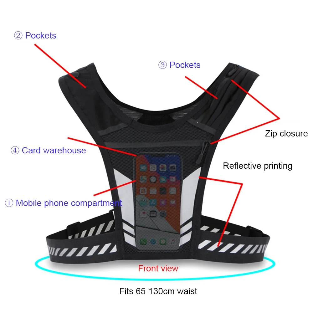 OSSOHH 1Pcs Running Vest, Ultr - Running Gear Reflective 评论和价格